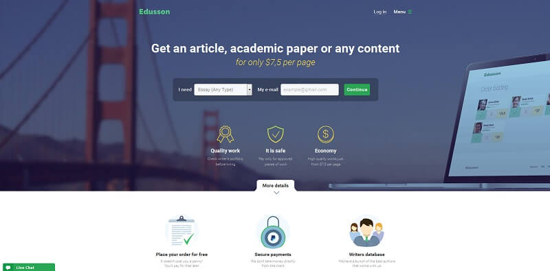 Edusson.com reviews